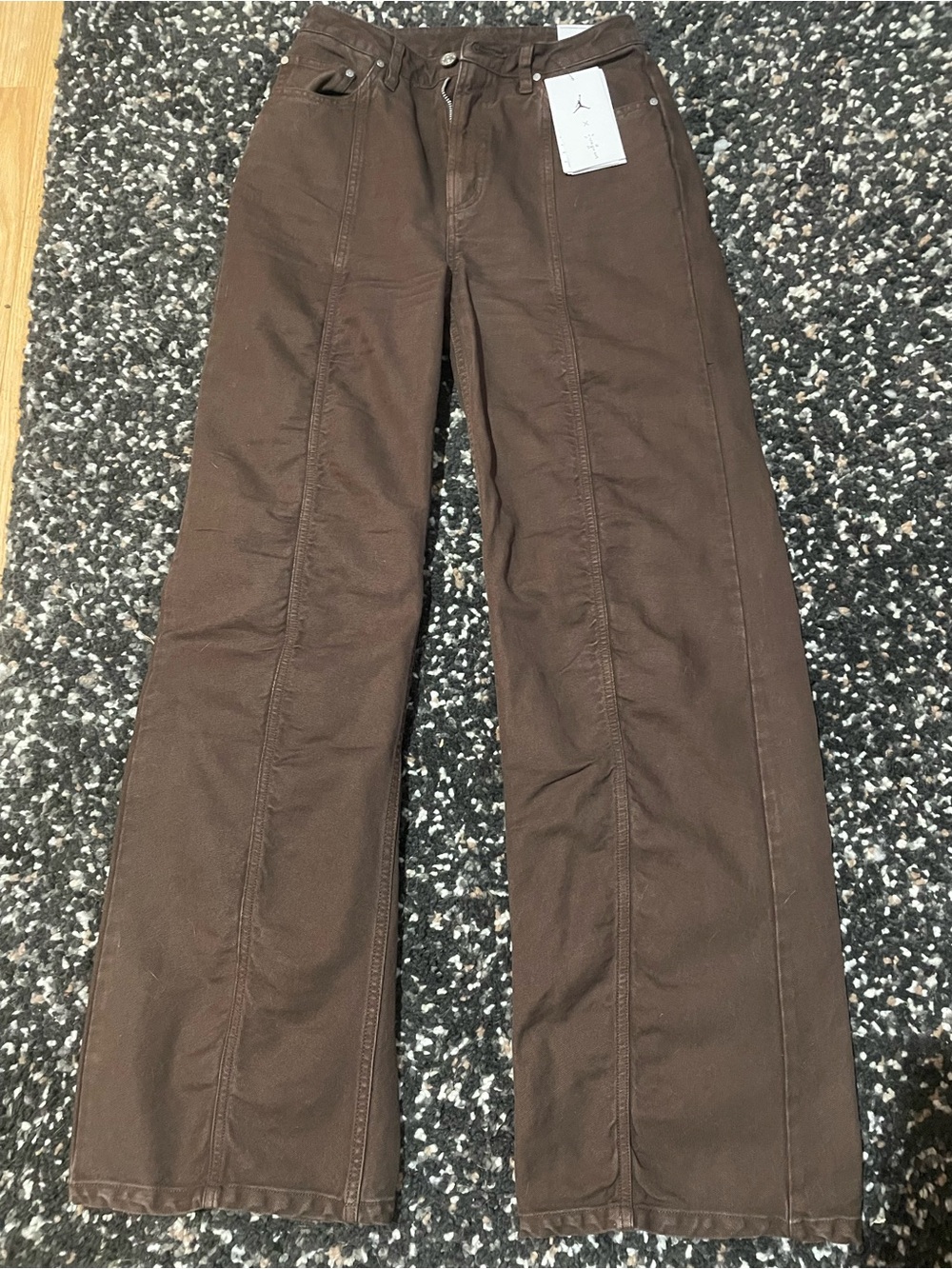 Jordan x Travis Scott Collab Brown Pants